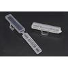 Wire Label Cable Tie Tag 50Pcs Plastic Transparent Case for Daily Office Home Network Cable Organization