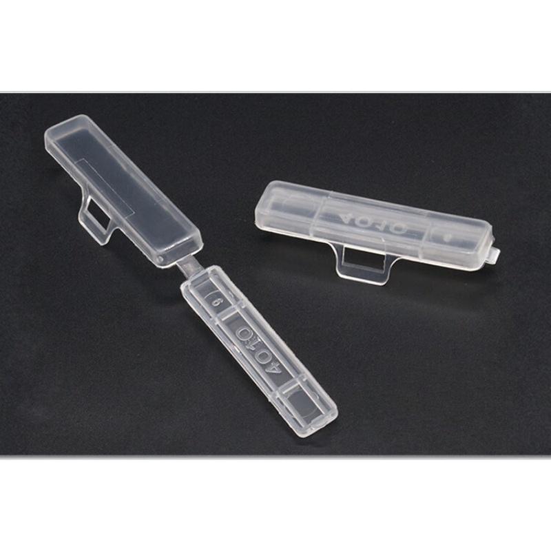 Wire Label Cable Tie Tag 50Pcs Plastic Transparent Case for Daily Office Home Network Cable Organization