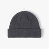 Men's Trendy Autumn and Winter Warm Melon Cap Student's Fashion Cuffed Hipster Beanie Women's Solid Knitte… More