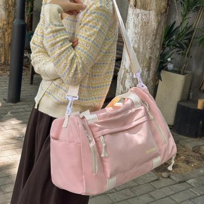 Unisex Wet/Dry Gym & Travel Bag: Spacious, Durable, Casual Design for Short Trips, Yoga, and Luggage Needs