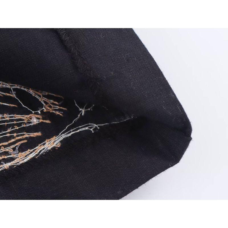 Kaslead New Women Clothes Western Style Fashion Simple Flower Embroidery Jumpsuit 8413717