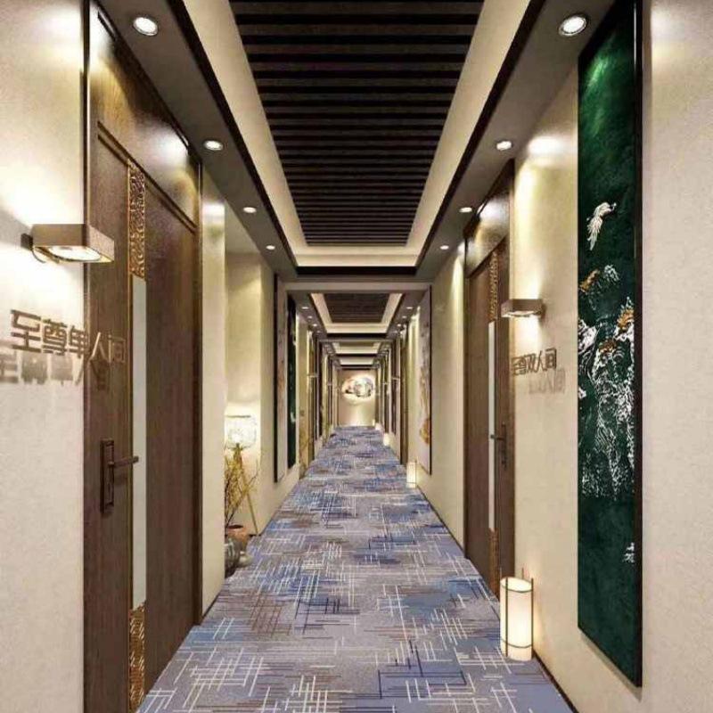 Gruby dywan ognioodporny do hoteli i klubów