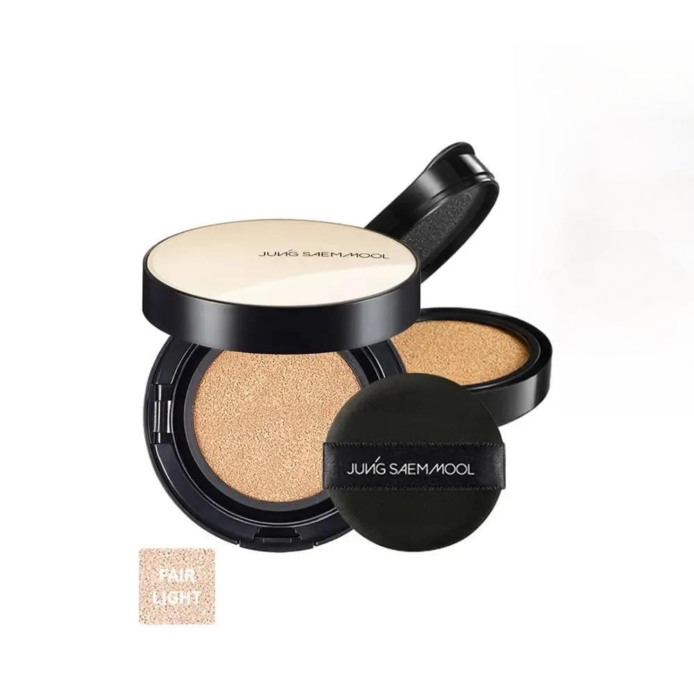 

JUNGSAEMMOOL Essential Skin Nuder Cushion 14г+14г (Refil) 7 кольорів, приємні до шкіри пудри, які забезпечують довготривале покриття Fair Light