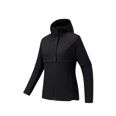 Fashion Letter Warm Simple Hooded Thick Jacket Women Jackets 162547603-3