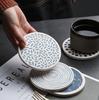 In-stock Ins Style Natural Diatomaceous Earth Quick-Dry Anti-Slip Coaster and Heat-Resistant Pad