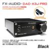 PRO DAC ES9023P USB bus power drive Wzmacniacz słuchawkowy dużej mocy Optyczny cyfrowy Współosiowy cyfrowy 3 wejścia FX-AUDIO- DAC-X3J [Czarny] Hi-Res