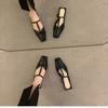Fashion New Fashion Designer Summer Women Mules Slipper Fashion Shallow Square Toe Zebra Slides Casual Outdoor Office Lady Slippers