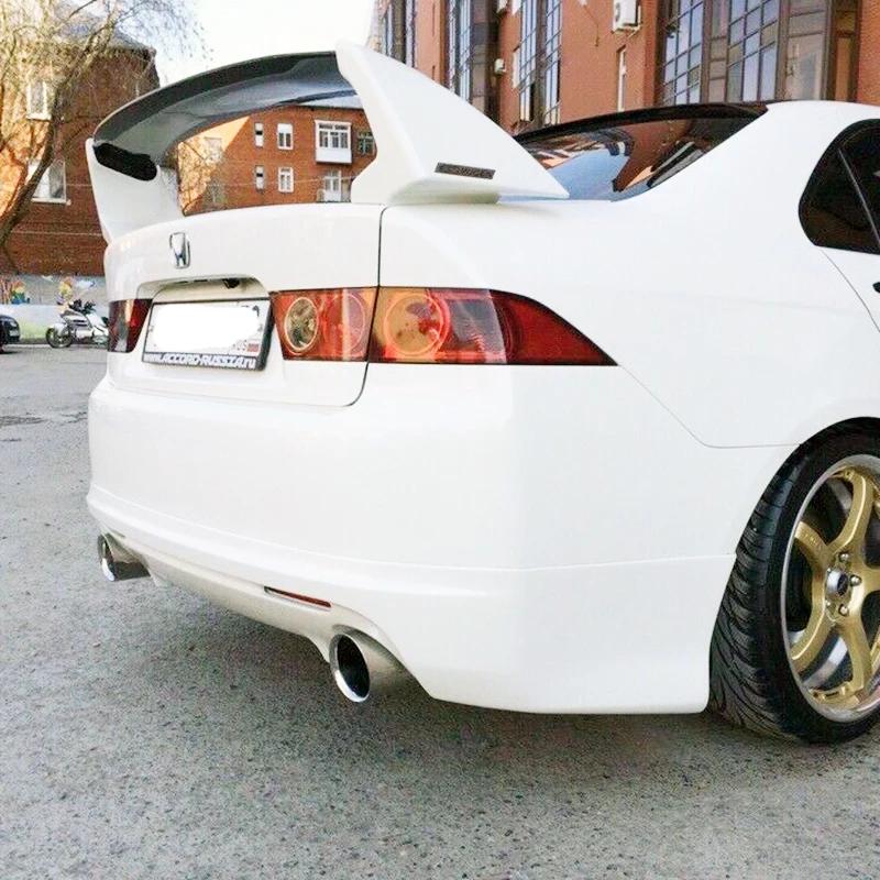 High Quality ABS 3-parts Rear Wing Spoiler For HONDA Accord 2008 2009 2010 2011 2012 2013 4-Door Sedan