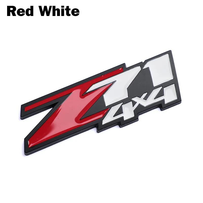 Metal Z71 4x4 Logo Emblem Badge Decal Car Sticker Front Hood for  Suburban Xtreme GMC Silverado Colorado