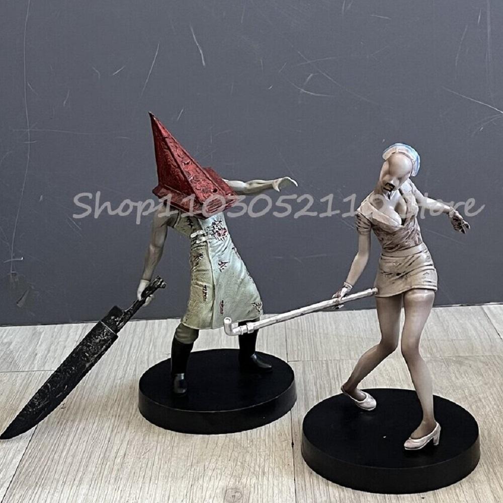 Silent Hill Roter Pyramidenkopf Figur Silent Hill 2 Cartoon Modell PVC Geburtstagsgeschenk Modell Spielzeug