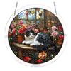 Halloween Acrylic Jigsaw Puzzle Suncatcher Stained Glass Style DIY Sun Catcher