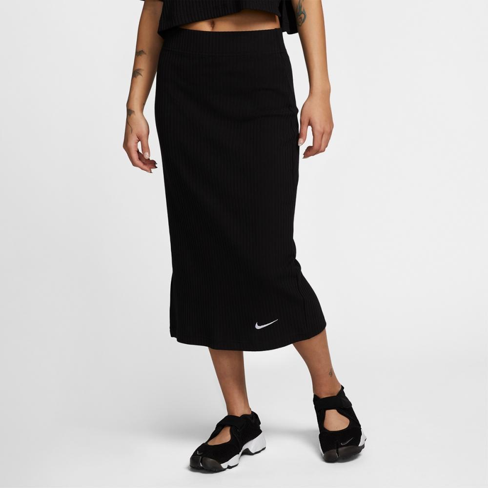 

Nike Женская трикотажная юбка в рубчик с высокой талией Nike Sportswear DV7957 010