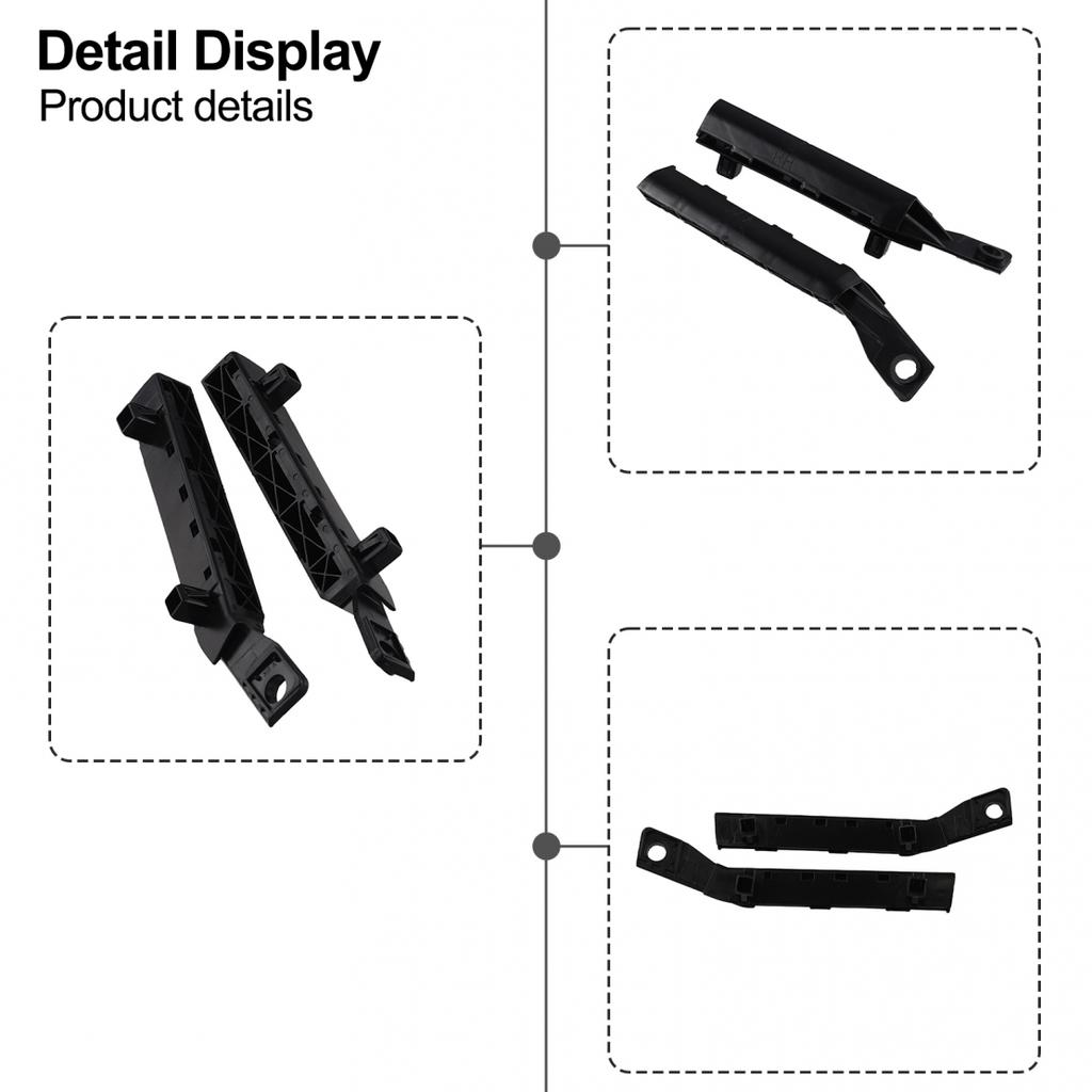 Festebrakett for støtfanger foran for Nissan For Tiida 2005 2010 Høy pålitelighet