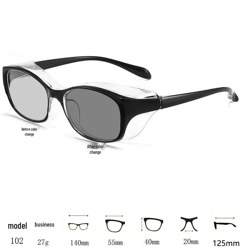 New Anti-Pollen Silicone Ring Polarized Photochromic UV Protection Anti-Fog Sunglasses