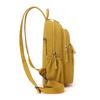 Multi-Functional Backpack Women's Chest Bag Solid Color Crossbody Bag