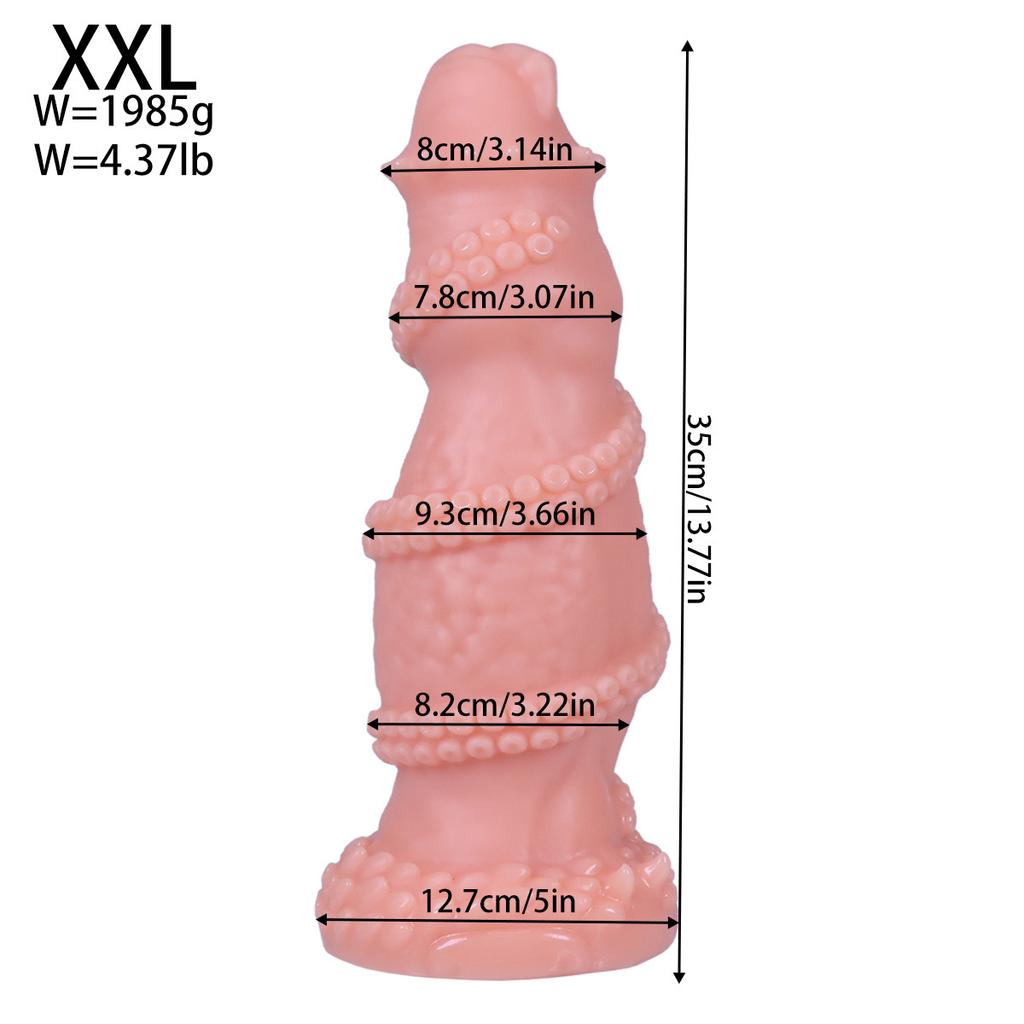 Extra Large PVC Soft Dildo Fisting Butt Plug Masturbator Anal Dilator Adult Sex Toy Big Dick Strap On Penis