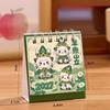 1Pcs 2027 Mini Sheep National Style Cartoon Thick Coil Desktop Calendar For Students