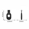 Silicone Protective Case Full Coverage Anti-Scratch Tracker Cover with Keyring Anti-lost Locator Holder Shell for Xiaomi Tag