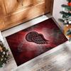 Detroit Red Wings Crystal Velvet Carpet Soft Anti?Slip Floor Mat Comfortable Home Living Room Bedroom Decor Rug