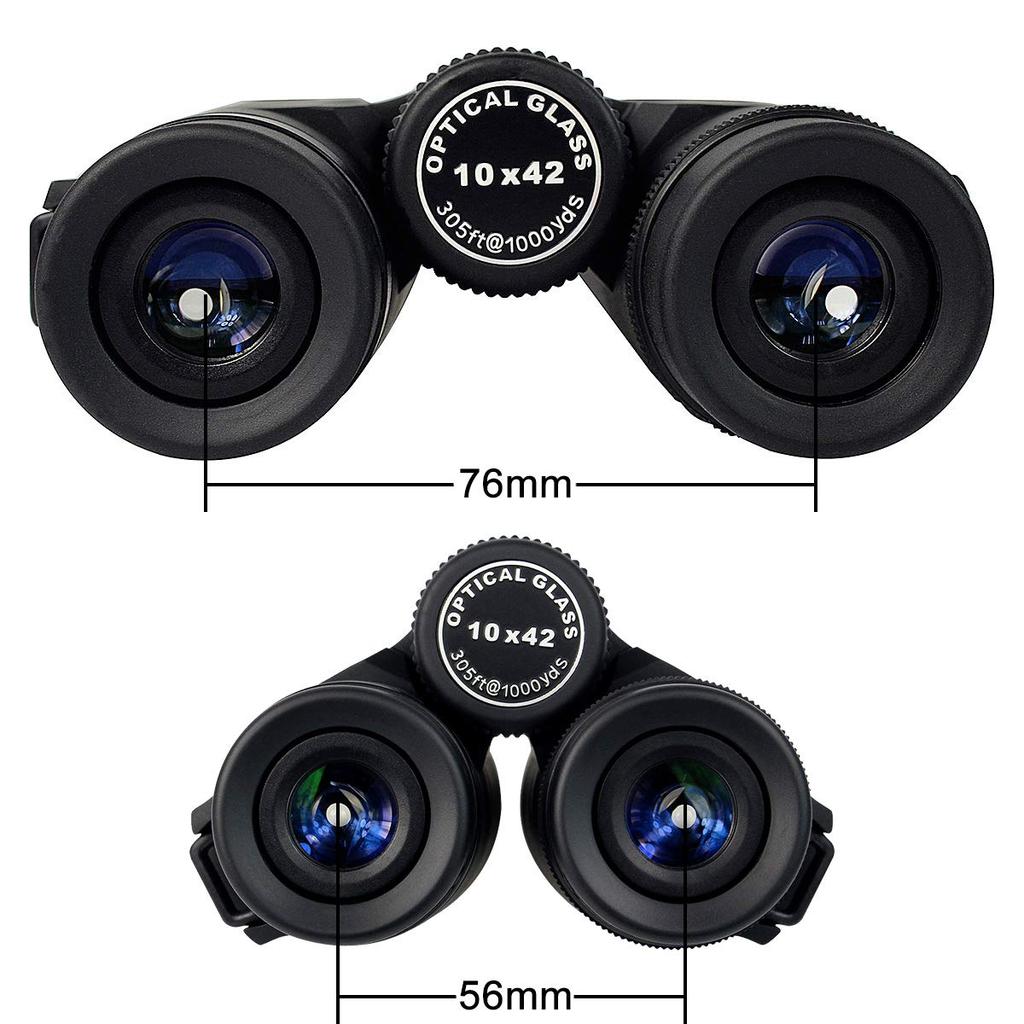 Svbony SV21 Binoculars for Live Performances, 10x 42mm, Roof-Mounted Telescope, High Magnification, 16x Brightness, 5.8° Field of View, Glasses