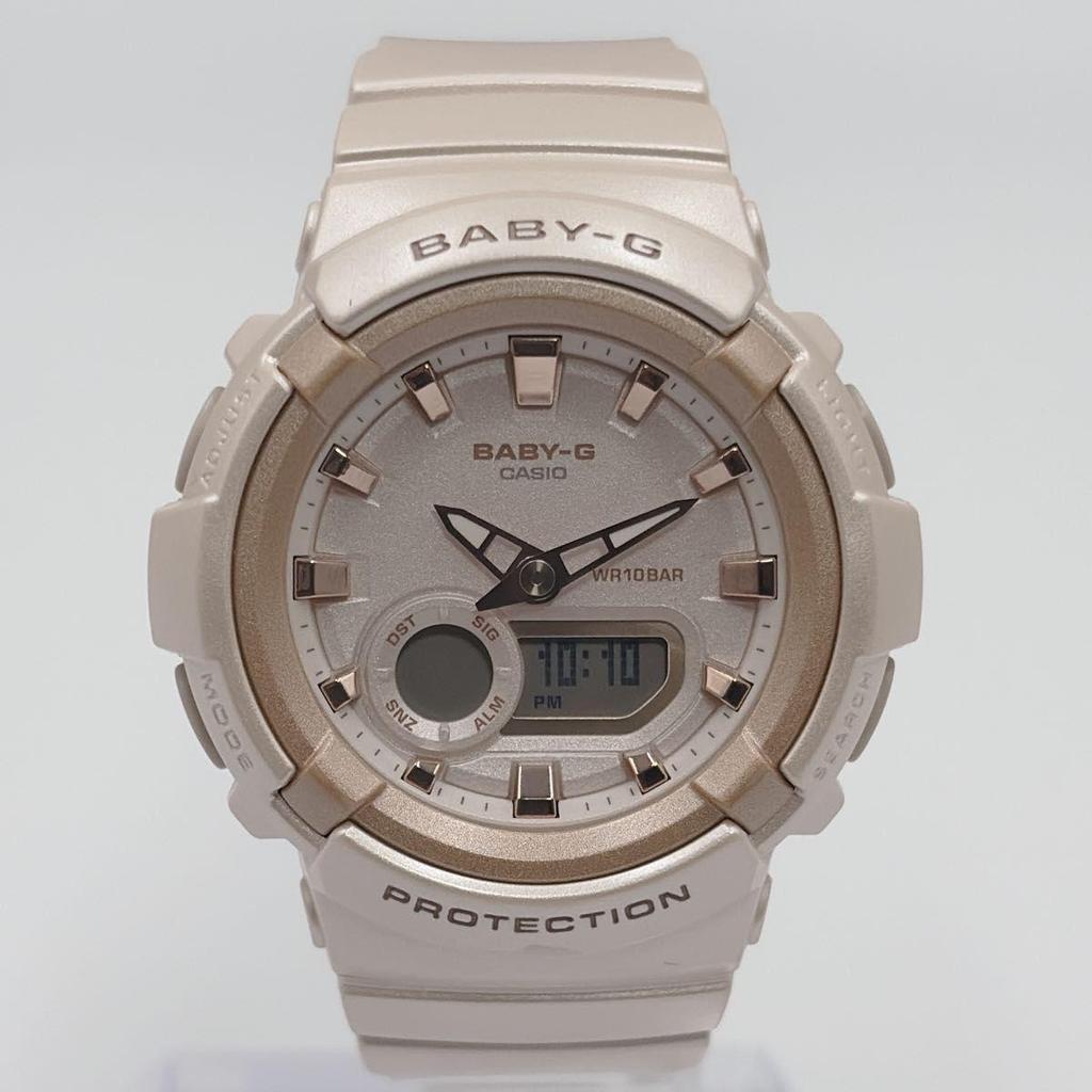 Used BABY-G CASIO Baby G Casio Watch BGA-280BA-4AJ F Pink Beige Ladies
