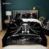 Skull Deadpool Duvet Cover Set 240X220 200X200 Bedding Set Twin Queen King Double Bed Linens Quilt Cover Bedclothes Big Hand