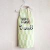 Unisex Child Apron for Cooking and Art Checkered Panda Pattern, Water Resistant, Easy Cleaning For 3 to 8 Years Old