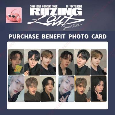 RIIZE TOUR RIIZING LOUD a TOKYO DOME BENEFICIO ACQUISTO FOTO TESSERA UFFICIALE