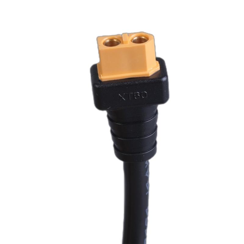 XT60 Extension Cable XT60 Female To Car Charger Male Connection Cord 12V/24V for Power Stations and Solar Generators