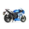 HTLNUZD 1/18 Scale Racing Motorcycle Alloy Model Suzuki GSX-R1000 R Static Diecast Vehicle Collectible Display Gift