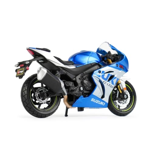HTLNUZD 1/18 Scale Racing Motorcycle Alloy Model Suzuki GSX-R1000 R Static Diecast Vehicle Collectible Display Gift