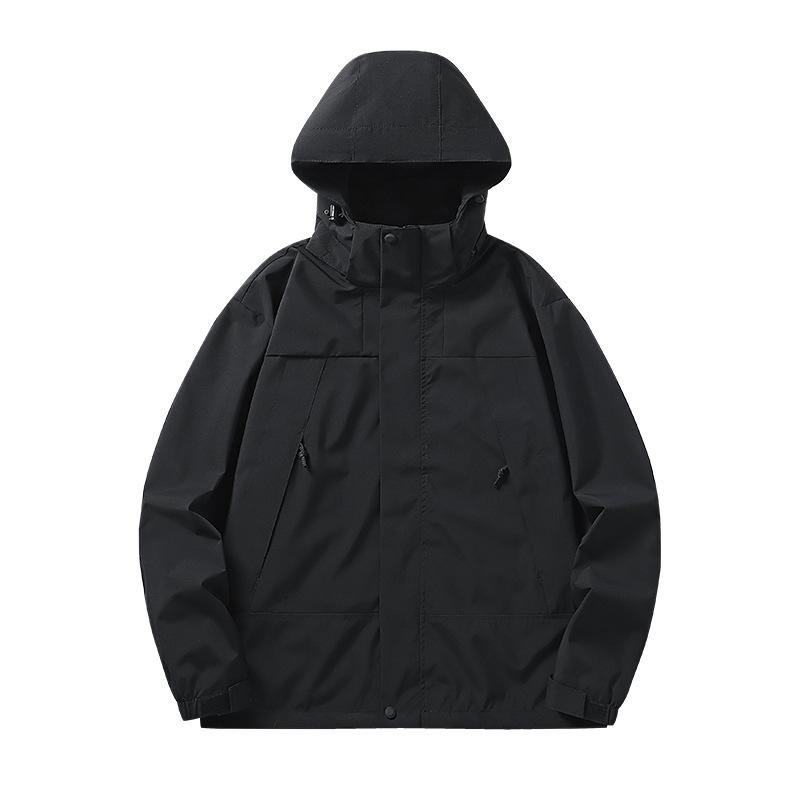Outdoor Jacket Men's Spring and Autumn Trendy Brand Loose Mountaineering Suit Japanese Retro Couple Jacket