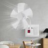 5 Leaves Small Cooling Fan Home Socket Fan Desktop Electric Fan For Kitchen Bedroom Dormitory Living Room Study Table Fans