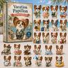Generic Dog Christmas Advent Calendar 24 Days Cute Puppy Figurine Countdown Blind Box Holiday Home Desktop Decoration Gift