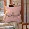 Marke M-Moet C-Chandon Luxus Kissenbezug Cartoon Geschenk Kissenbezug Schlafzimmer Zuhause Sofa Stuhl Sitz Dekor Kissenbezug