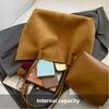 New Suede Commuter Large Capacity Tote Bag 2025 Women's Casual Simple Versatile Ins Shoulder Bag