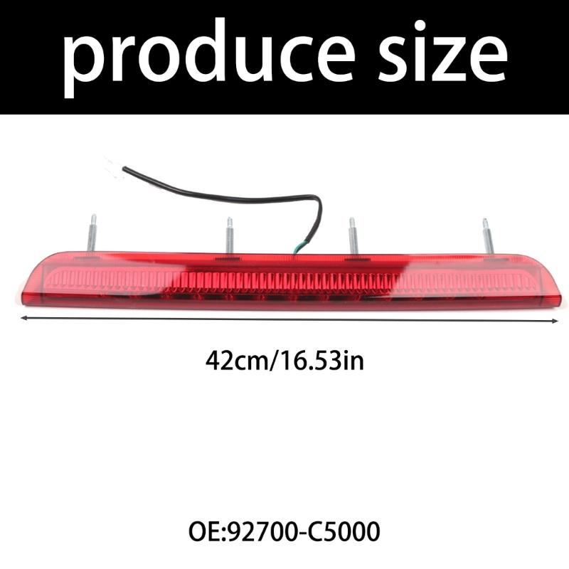 Third Brake Stop Light 92700-C5000 92700C5000 for 2016-2020 High Mount LED 3rd Brake Light Stop Lamp Replacement