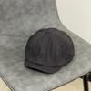 JYL TS DIY Washed Beret Women Spring Korean Solid Color Painter Hat Cotton