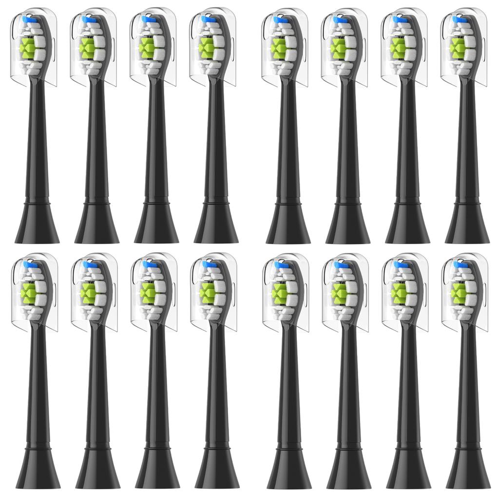 Testine di Ricambio Compatibili con Spazzolino Elettrico Philips Sonicare Adatte per EasyClean, Gum Health, FlexCare, Healthy