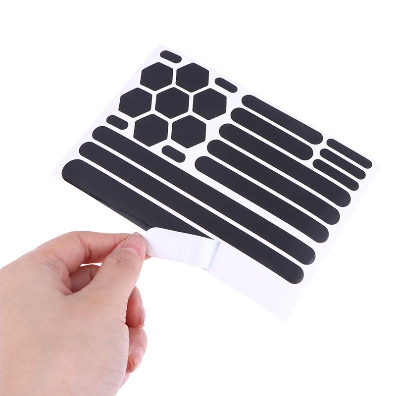 Motorcycle Helmets Invisible Black Reflective Stickers Simple And Effective Reflective Tape For Helmets Bikes