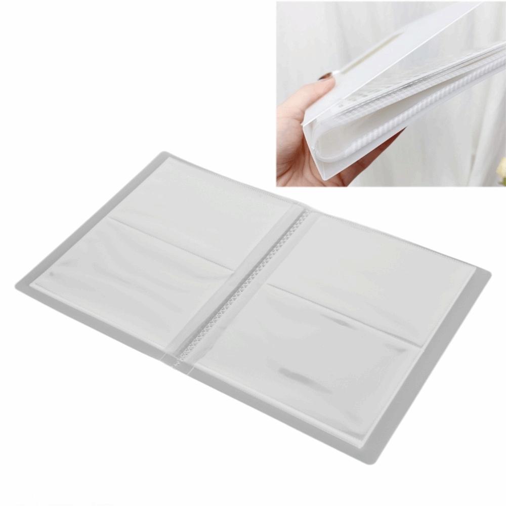 Transparenter Nageltattoo Organizer Buch Große Kapazität Nagellack Aufkleber Display Buch Nageltattoo Organisation