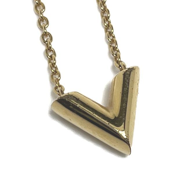 LOUIS VUITTON Necklace Necklace / Essential V gold Women M61083 Used