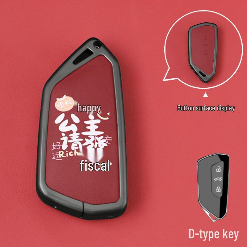 Compatible with Volkswagen Key Cases: ID3, Lantu, ID4, Golf 8, Lingdu L, Touang, Tiguan L Pro, Magotan B9.