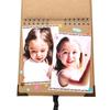 60 Pages Photo Album Kraft Paper Memory Photograph Book Supplies for Children Girl Boys Birthday Holiday Festival