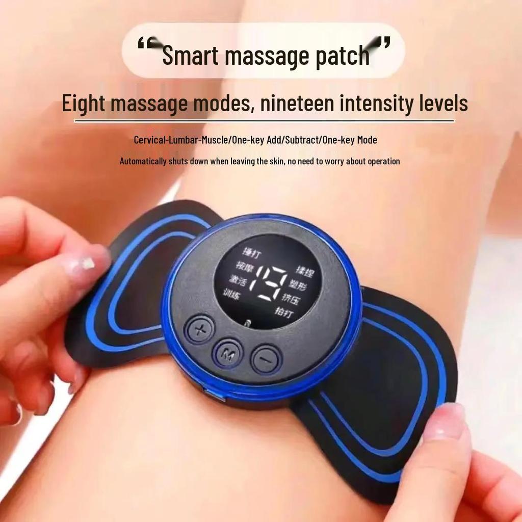 Neukundenangebot: Wiederaufladbares Ganzkörper-Smart-Puls-Massagegerät für Halswirbelsäule, Taille und Rücken
