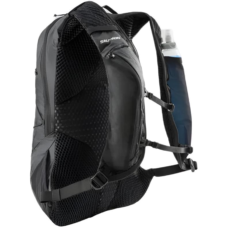 Men's Bag SALOMON 10L Mountaineering Bag Outdoor Bag Nylon Black Unisex