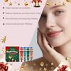 Weihnachts-Handcreme-Lippenbalsam-Set Geschenkbox Pflegend Feuchtigkeitsspendend Gegen Trockenheit Rissig Machend Hautweichmachend Festliches Feiertagsgeschenk Geschenk