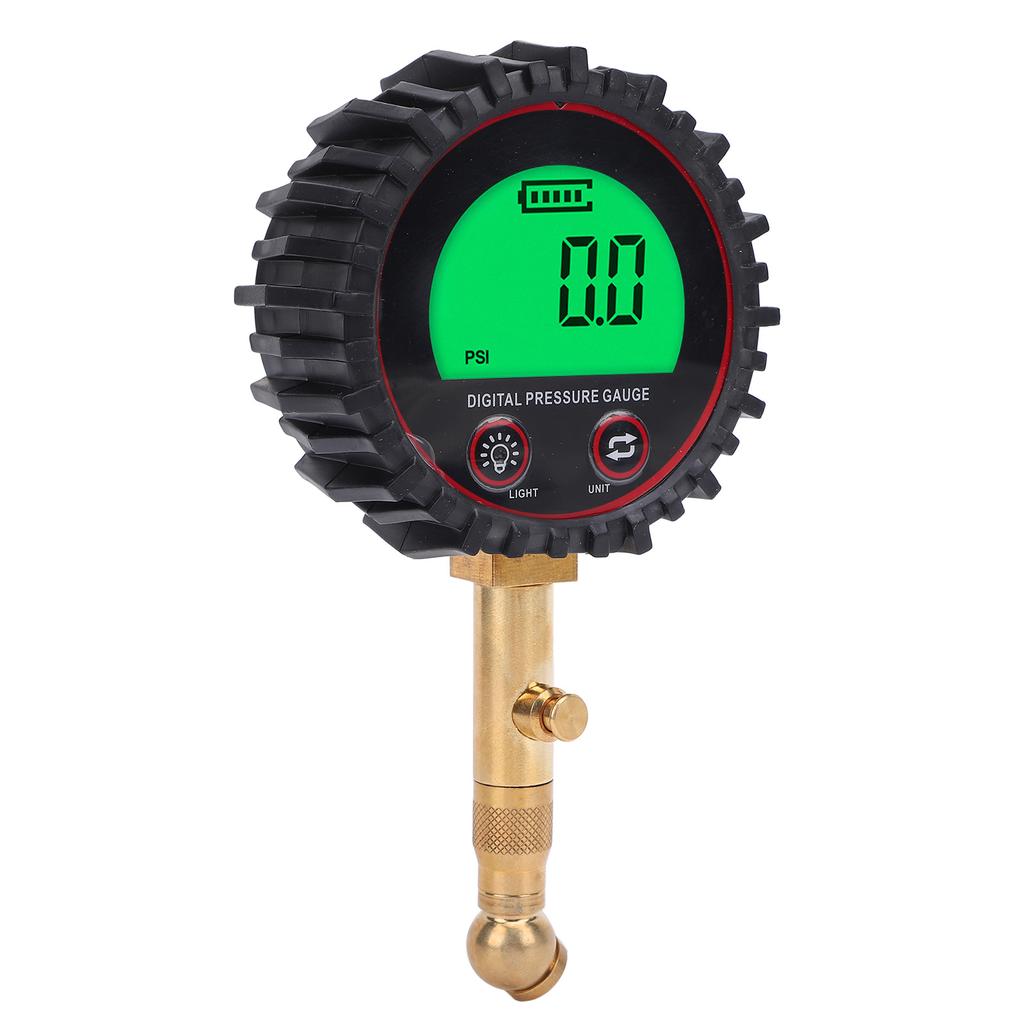 Digital Tire Pressure Gauge with Rotatable Joint Professional High Accuracy 1 8 10MM Thread Easy Read LCD Display