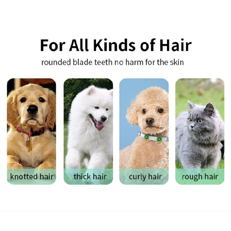 Elektrische Tierhaarschneider Hundeshaarschneider für Hunde Wiederaufladbarer Trimmer Haarschnitt