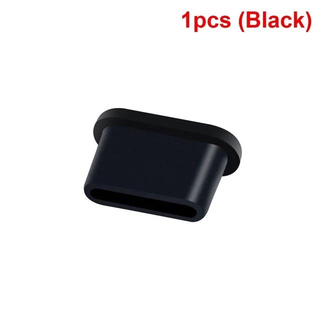 10/1pcs Type-C Dust Plug USB Charging Port Protector Silicone Anti-dust Plug Cover Cap for Samsung Huawei Xiaomi iPhone Dustplug